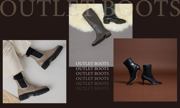 小さいサイズの人気ブーツがアウトレット価格に！小足さん必見の冬ブーツ特集