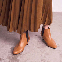 キトゥンヒールサイドゴアブーツ