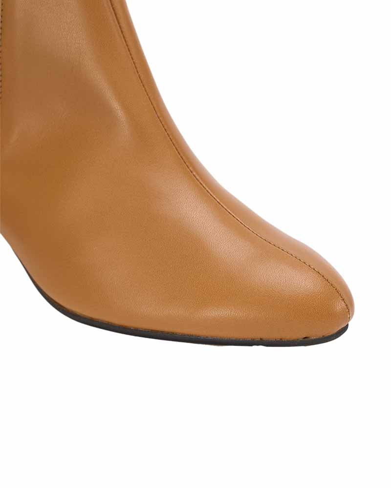 キトゥンヒールサイドゴアブーツ