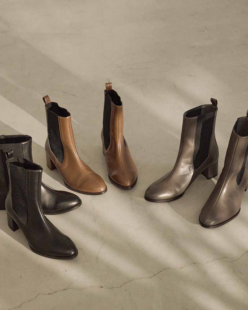 ヒールアップサイドゴア