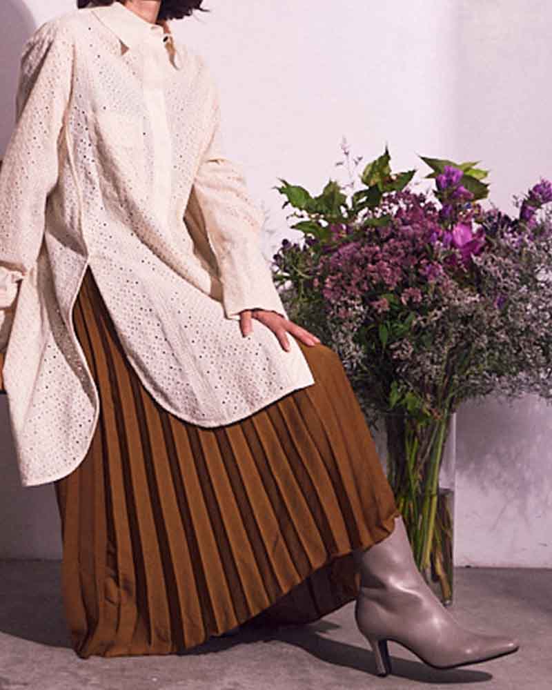 スクエアセンターシームブーツ