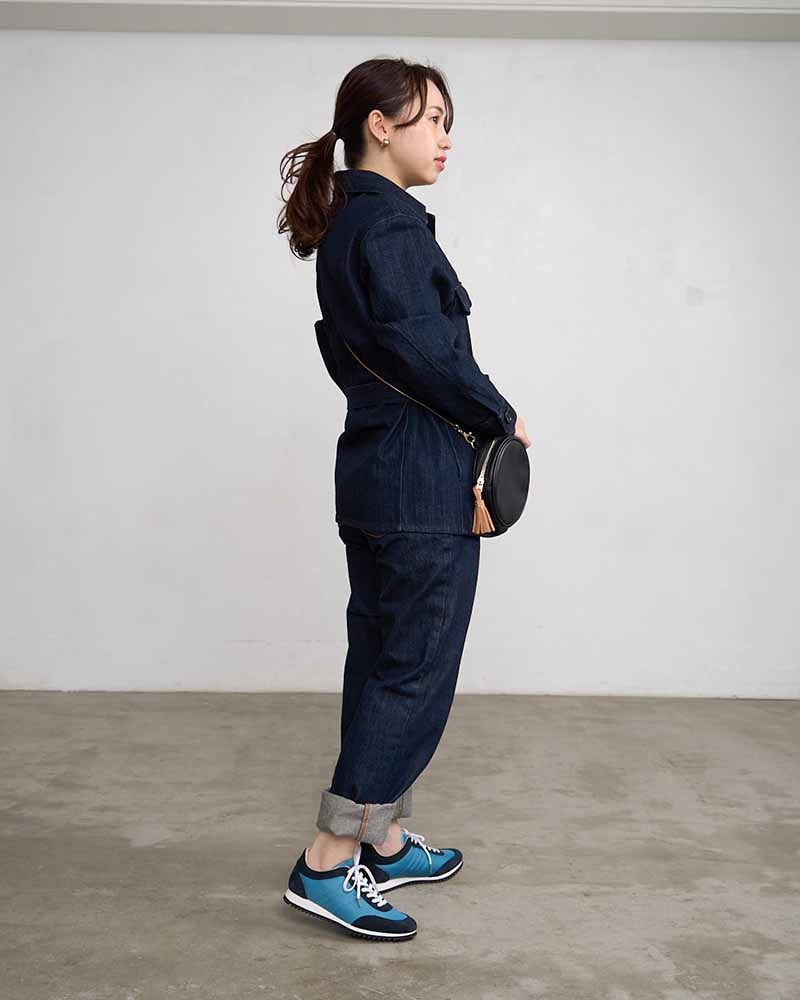 レザーコンビスニーカー【Limited Stock】