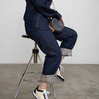 レザーコンビスニーカー【Limited Stock】