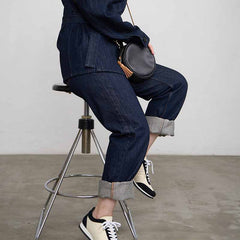 レザーコンビスニーカー【Limited Stock】