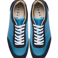 レザーコンビスニーカー