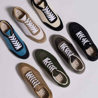 レザーコンビスニーカー