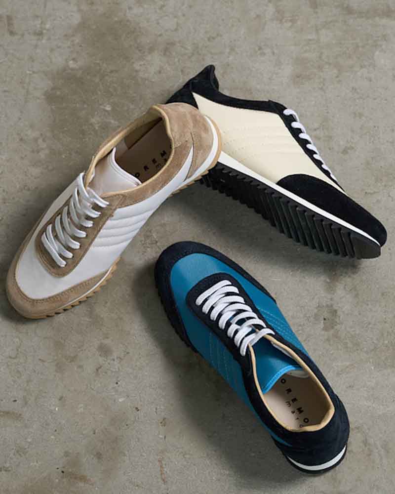 レザーコンビスニーカー【Limited Stock】