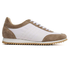 レザーコンビスニーカー