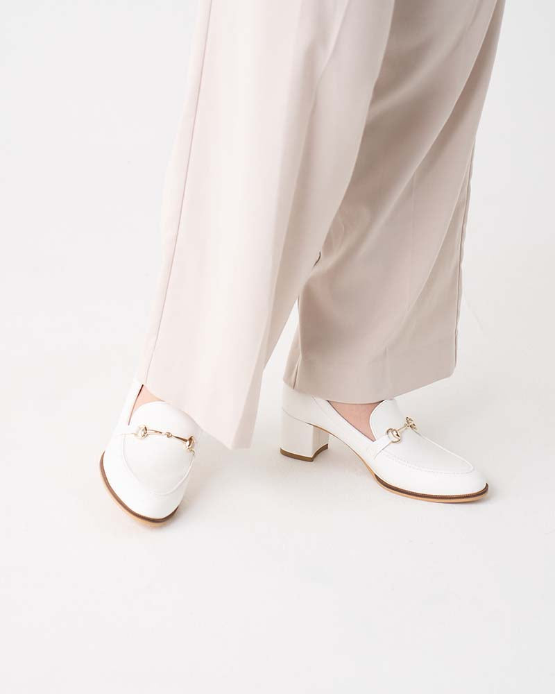 ヒールアップビットローファー