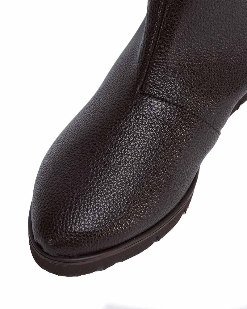 シンプルショートブーツ