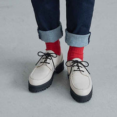 コンバットアイレットシューズ