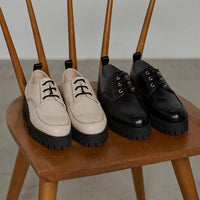 コンバットアイレットシューズ