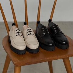 コンバットアイレットシューズ