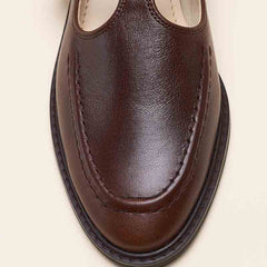 レザーTストラップシューズ