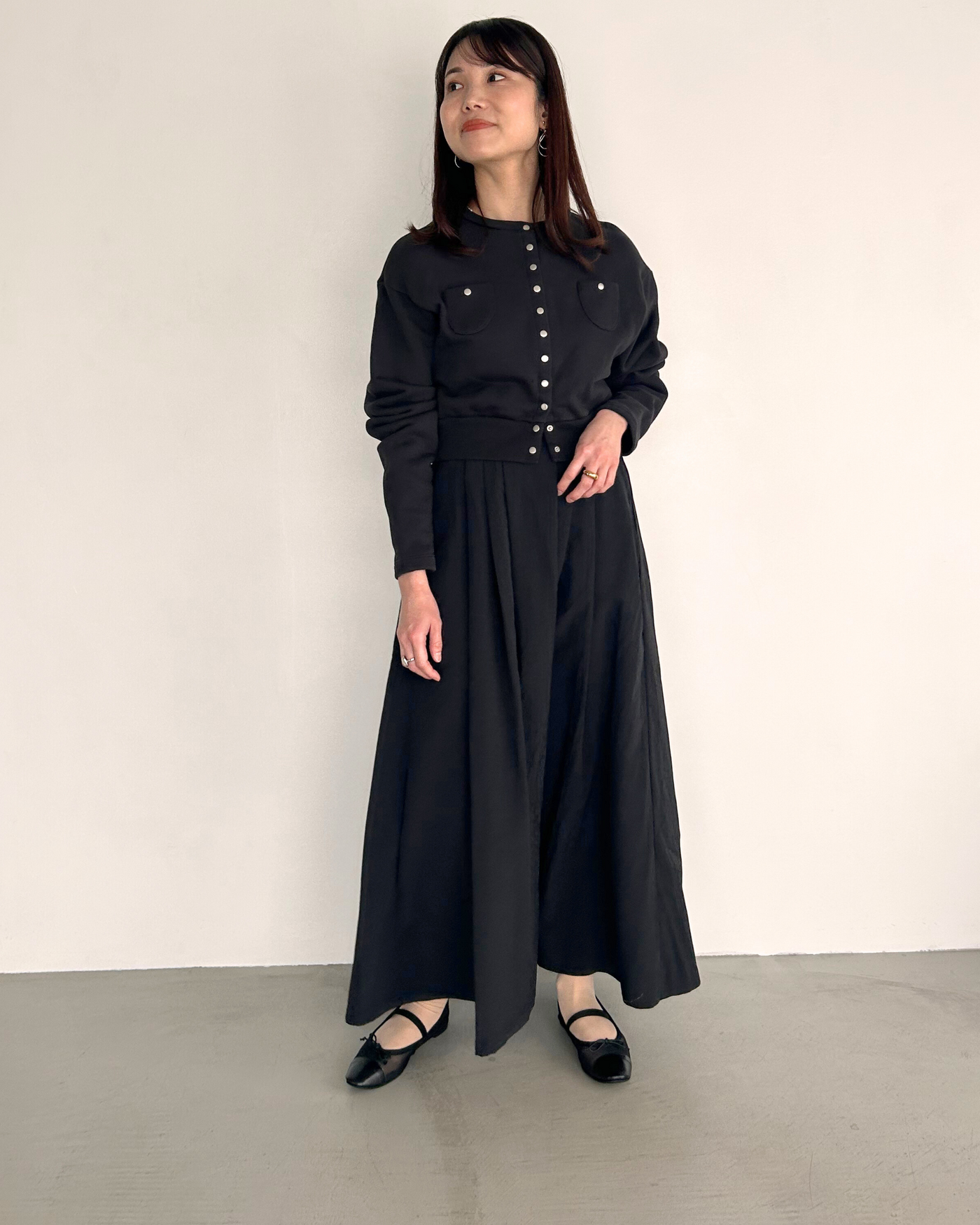 ストラップ付チュールバレエ