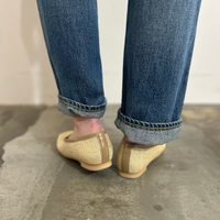 パナマフラットパンプス