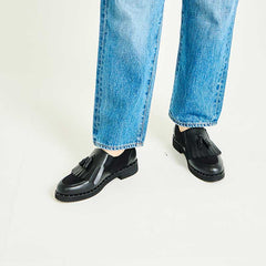 キルトタッセルシューズ