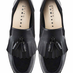 キルトタッセルシューズ