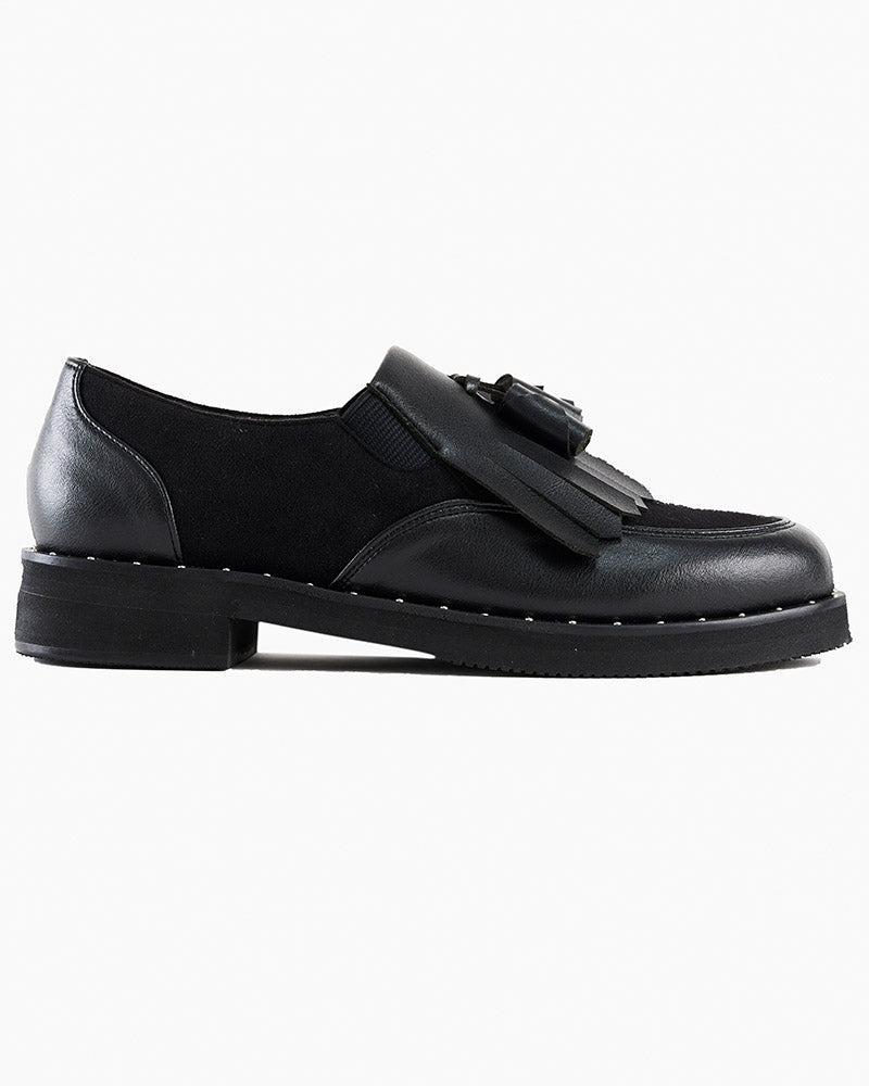 キルトタッセルシューズ