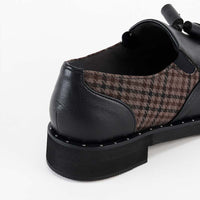 キルトタッセルシューズ