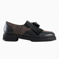 キルトタッセルシューズ