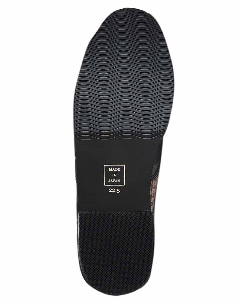 キルトタッセルシューズ