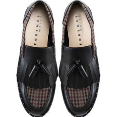 キルトタッセルシューズ