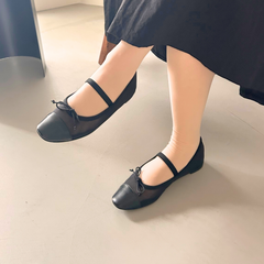 ストラップ付チュールバレエ