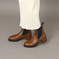 チャンキーソールブーツ