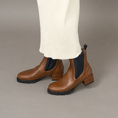 チャンキーソールブーツ