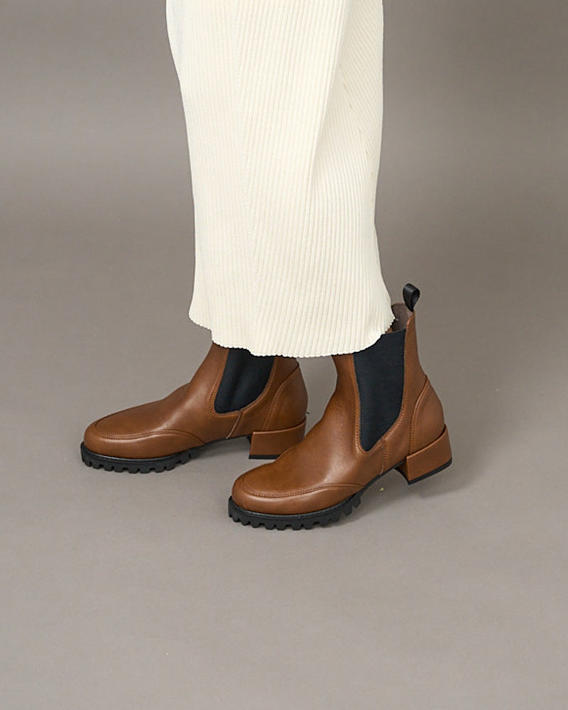 チャンキーソールブーツ