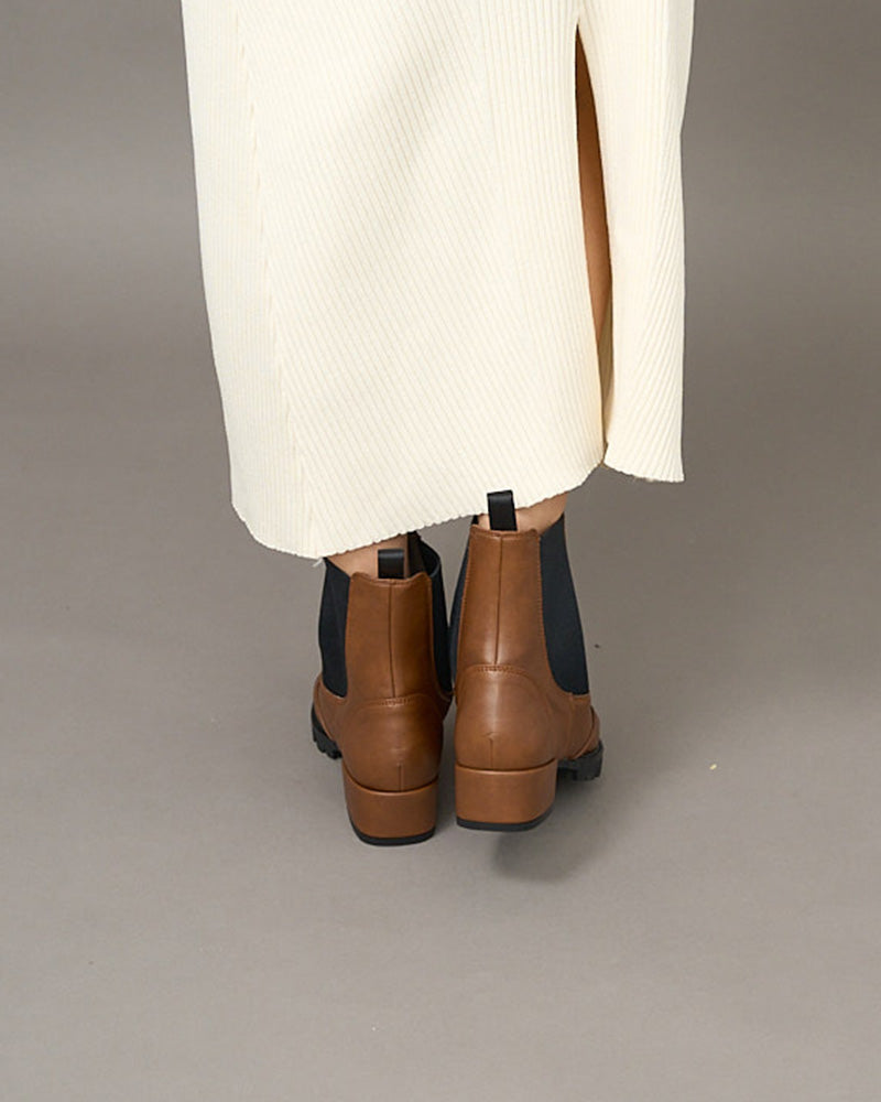 チャンキーソールブーツ