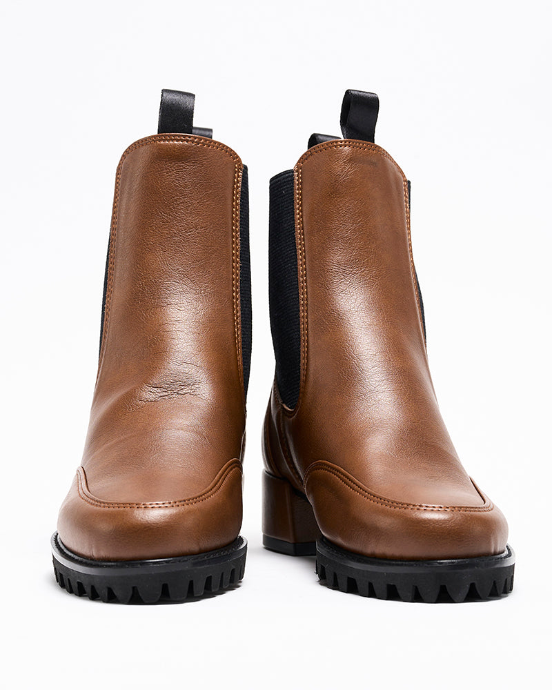 チャンキーソールブーツ