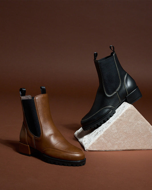 チャンキーソールブーツ