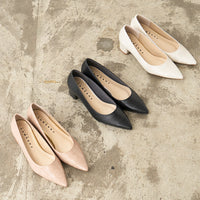 ポインテッドプレーンパンプス