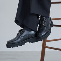 コンバットアイレットシューズ