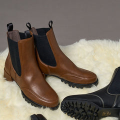 チャンキーソールブーツ