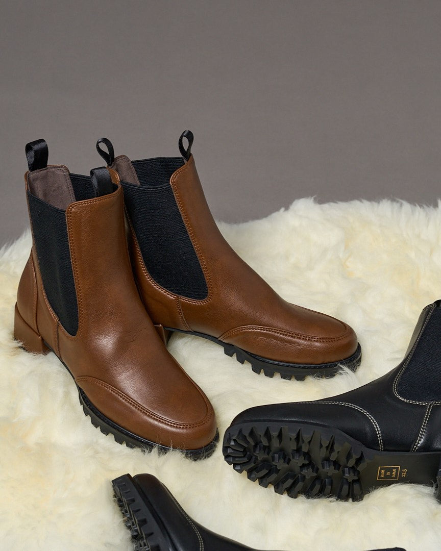 チャンキーソールブーツ