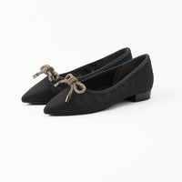 ビジューリボンポインテッド