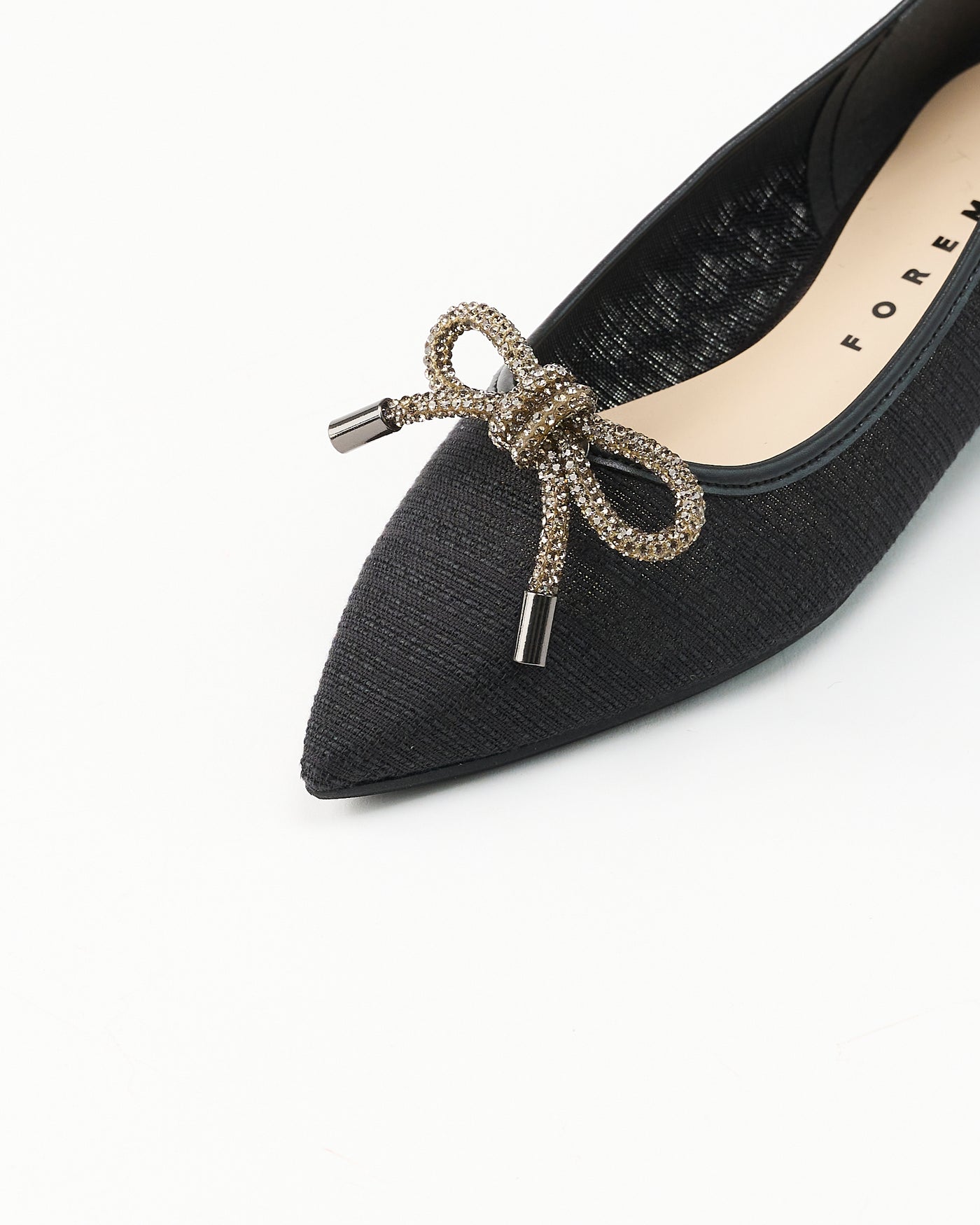 ビジューリボンポインテッド