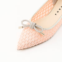 ビジューリボンポインテッド