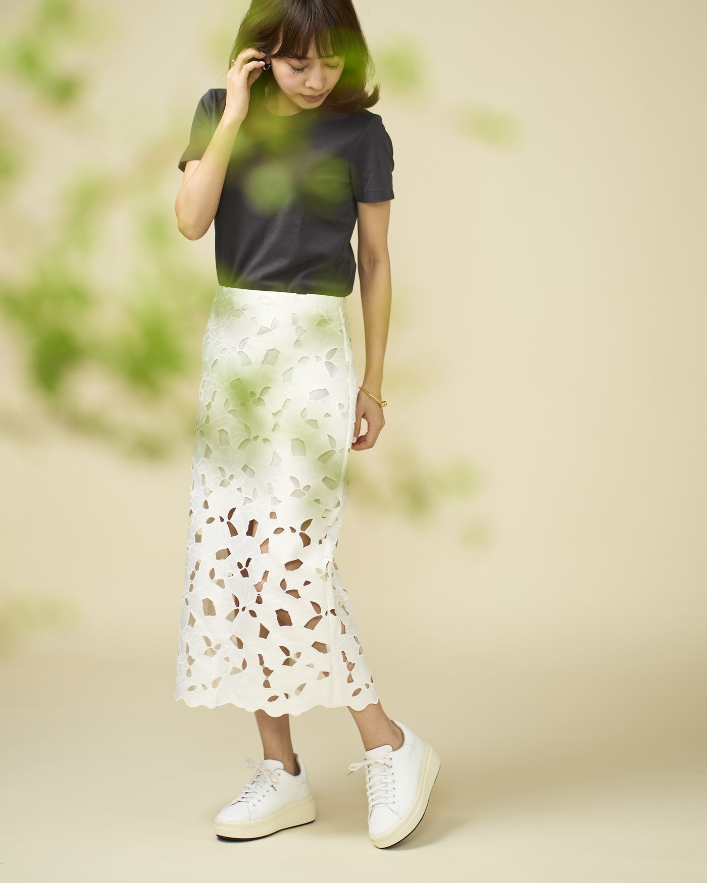 プラットフォームスニーカー