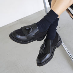 キルトタッセルシューズ