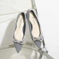 ビジューリボンポインテッド