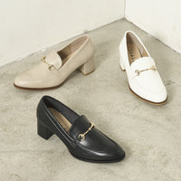 ヒールアップビットローファー