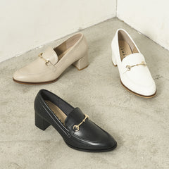 ヒールアップビットローファー