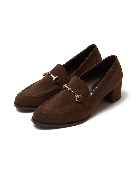 ヒールアップビットローファー