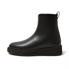 プラットフォームストレッチショートブーツ