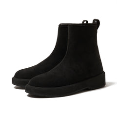 プラットフォームストレッチショートブーツ