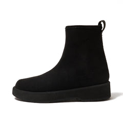 プラットフォームストレッチショートブーツ